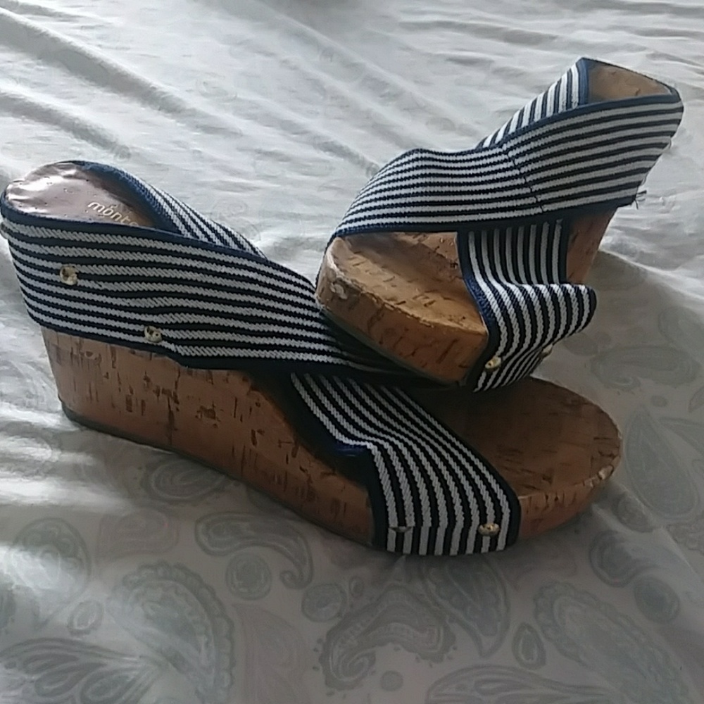 Montego Bay cork wedges